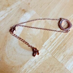 Rose Gold Plated Swavroski Crystal Bracelet